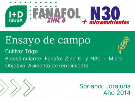Fanafol Zinc 6 y N30 + Micro - Soriano Jorajuría - 2014